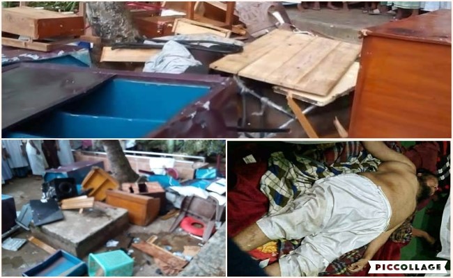 বহিষ্কার কক্ষে ভাংচুর !