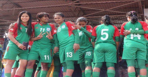 সাফ ওমেন চ্যাম্পিয়নশীপে দুর্দান্ত সুচনা করেছে বাংলাদেশ