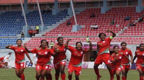 ভুটানকে ৮-০ গোলে হারিয়ে সাফ চ্যাম্পিয়নশীপের ফাইনালে বাংলাদেশ