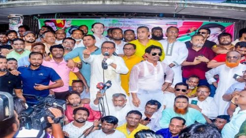 আওয়ামী লীগ একটি গণতন্ত্রবিরোধী সন্ত্রাসী শক্তি : ডা. শাহাদাত হোসেন