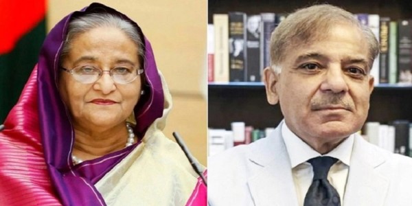প্রধানমন্ত্রীকে পাকিস্তান সফরের আমন্ত্রণ জানালেন শাহবাজ শরীফ