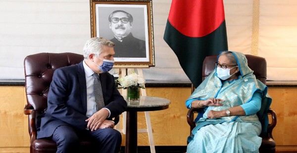 রোহিঙ্গাদের প্রত্যাবাসনে জাতিসংঘের বলিষ্ঠ ভূমিকার আহ্বান প্রধানমন্ত্রীর