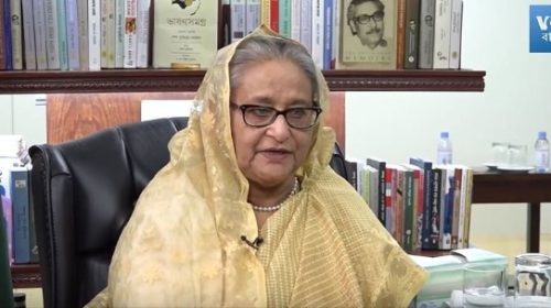 রোহিঙ্গাদের নিজ দেশে যেতেই হবে : ভোয়া’র সাথে সাক্ষাৎকারে প্রধানমন্ত্রী