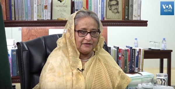 রোহিঙ্গাদের নিজ দেশে যেতেই হবে : ভোয়া’র সাথে সাক্ষাৎকারে প্রধানমন্ত্রী