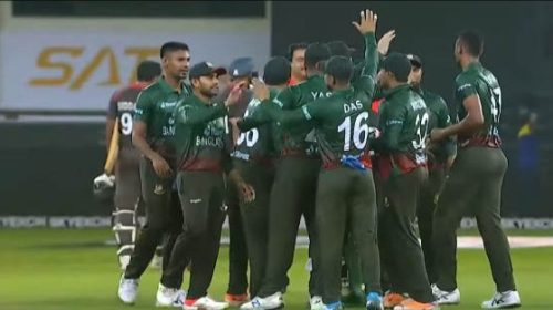 মিরাজ-শরিফুলে আরব আমিরাতকে হারাল বাংলাদেশ