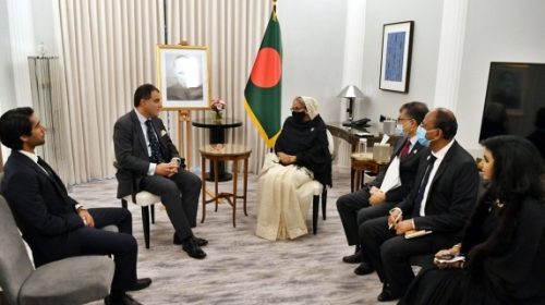 বাংলাদেশে বিনিয়োগের সুযোগ কাজে লাগাতে যুক্তরাজ্যের ব্যবসায়ীদের আমন্ত্রণ জানিয়েছেন প্রধানমন্ত্রী