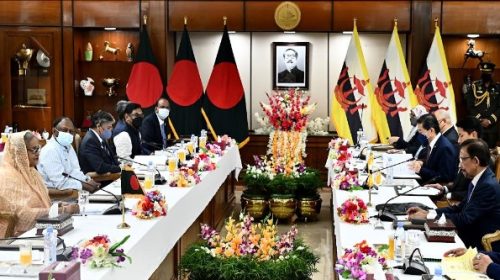বাংলাদেশ-ব্রুনাই দ্বিপাক্ষিক আলোচনা শুরু