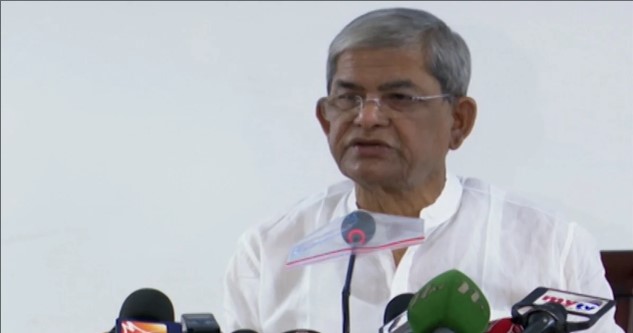 ওবায়দুল কাদেরের পদত্যাগ করা উচিত: মির্জা ফখরুল