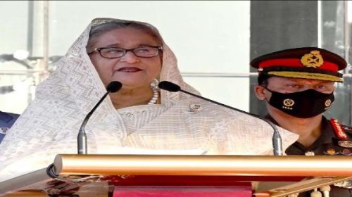 সকলের সহযোগিতায় সংকট মোকাবিলা করে দেশ এগিয়ে যাবে, প্রধানমন্ত্রীর