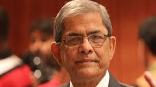 সরকার রক্ত ঝরানোর খেলায় উন্মাদ হয়ে উঠেছে : মির্জা ফখরুল