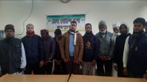 জয়পুরহাটে জামায়াত-শিবিরের ১২ নেতাকর্মী আটক