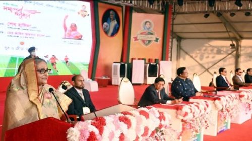 ভবিষ্যতে বিশ্বকাপ ফুটবল খেলতে প্রয়োজনীয় প্রস্তুতি নিন : প্রধানমন্ত্রী