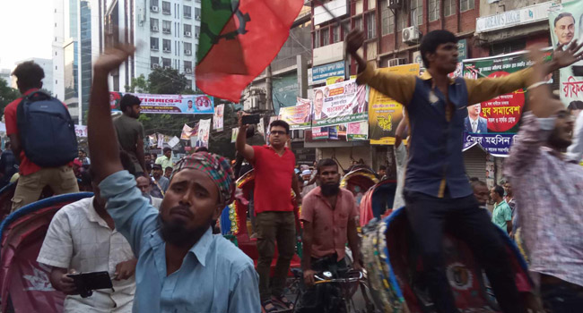 বিএনপির পক্ষে