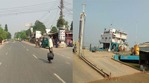 নৌরুটের ফেরিগুলো