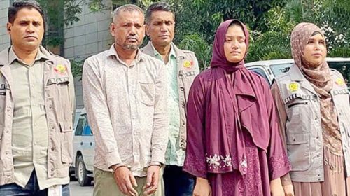 রিমান্ডে বাবা-মেয়ে