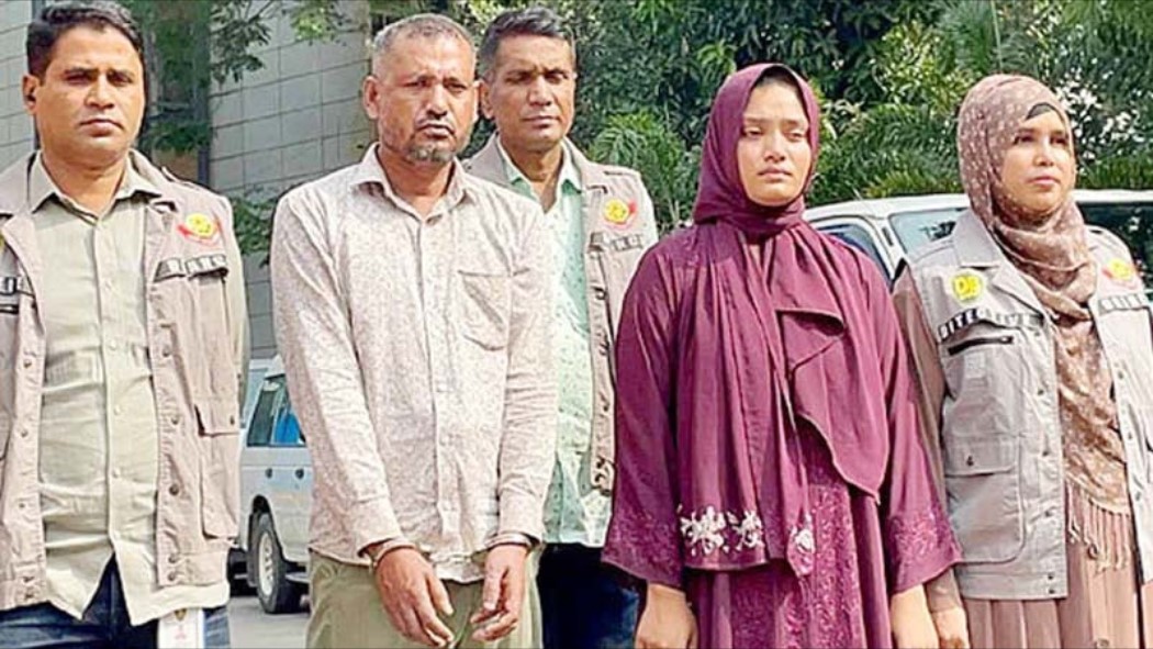 রিমান্ডে বাবা-মেয়ে